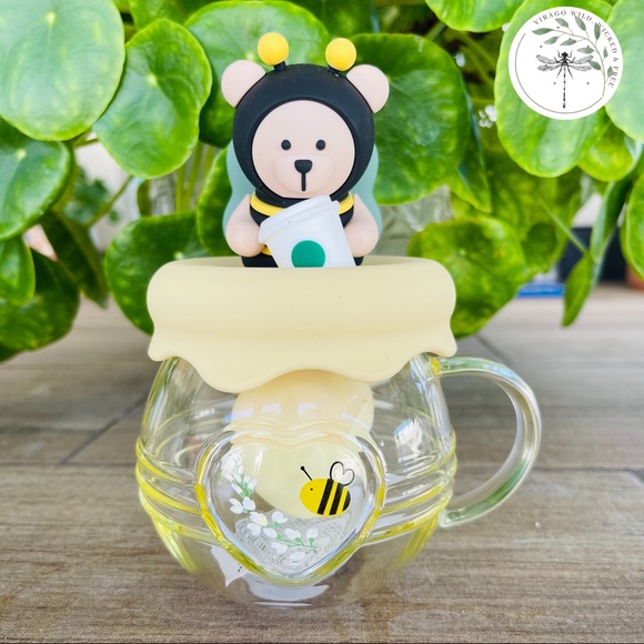 ❌SOLD❌Starbucks Honey Bear Tea Infuser Cup - Picture 3 of 8